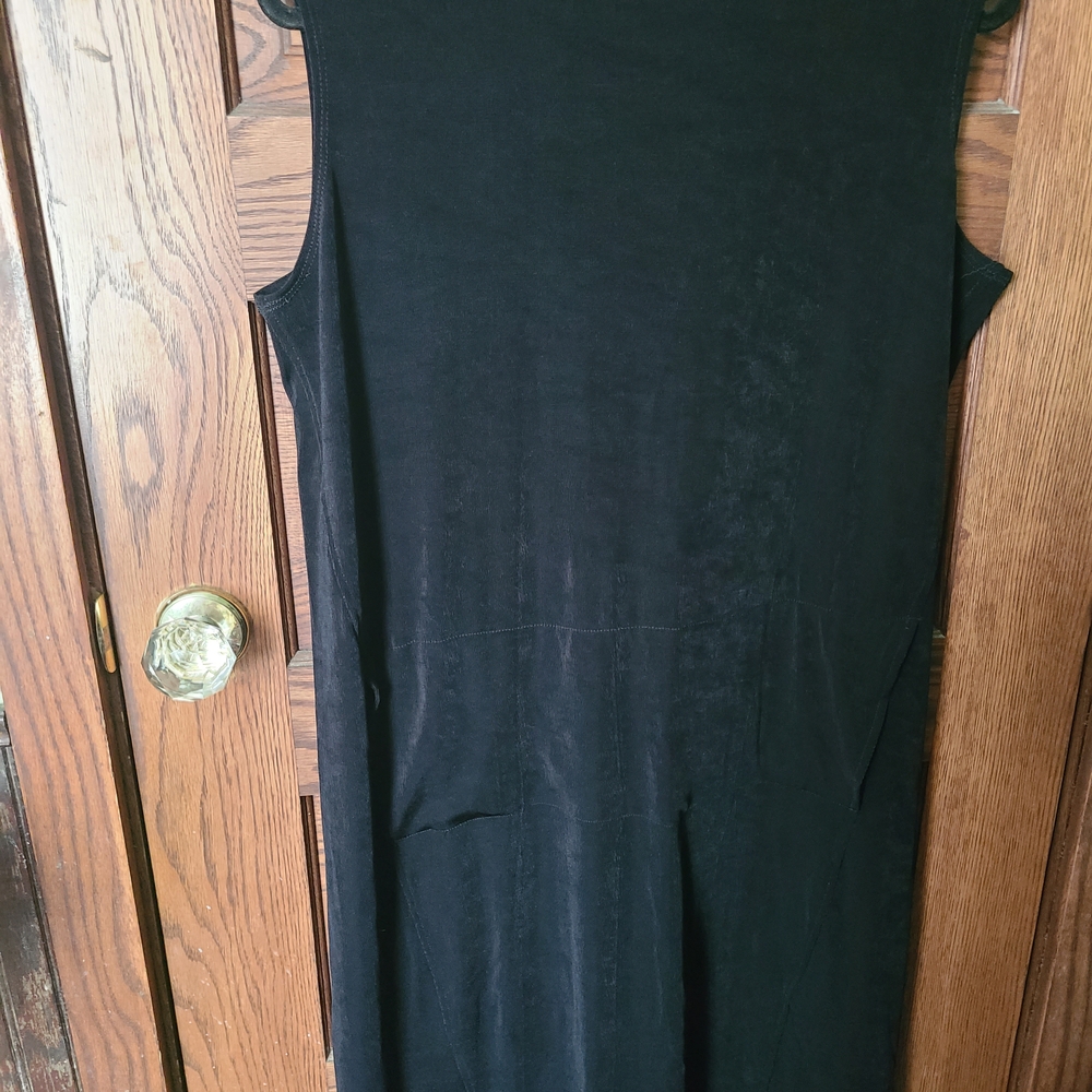 Chico's Classic Black Midi Dress